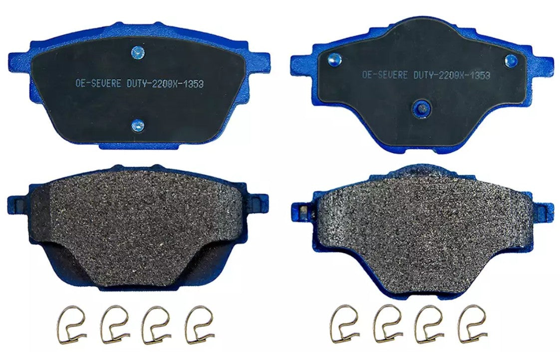 Pastillas De Freno Delanteras GTX CITROEN C-4 / GRAND PICASSO 2013 -> PEUGEOT 2008 3008 5008 2017 ->