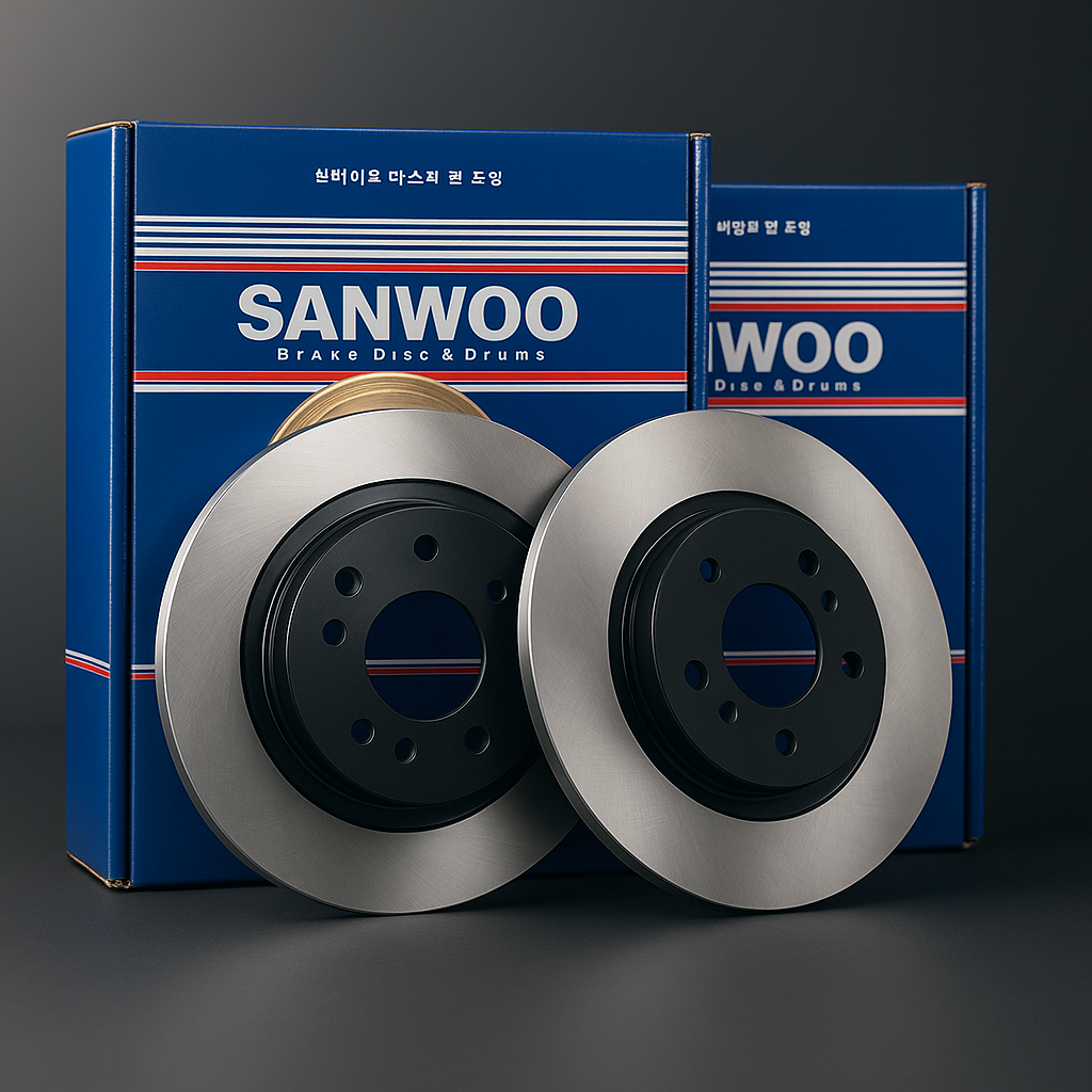 Discos De Freno SANWOO (par) TOYOTA YARIS SPORT / COROLLA 2000 -> GREAT WALL C30 / FLORID / M4