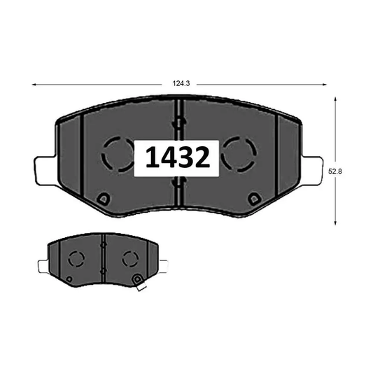 Pastillas De Freno Delantero GTX GOLD JAC S2 / S3 2016 -->