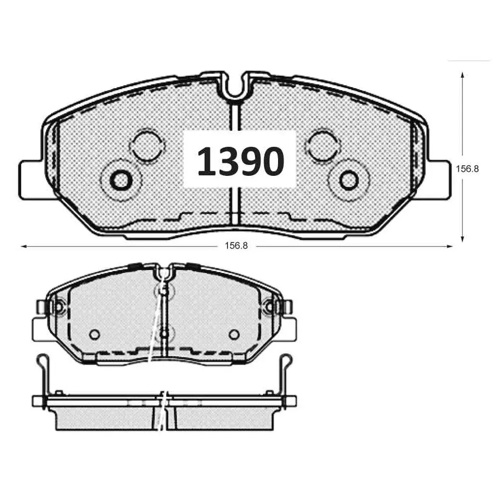 Pastillas De Freno Delantera GTX HYUNDAI HD35 2015 --> MAZDA DEMIO 1.5 AUT 2021
