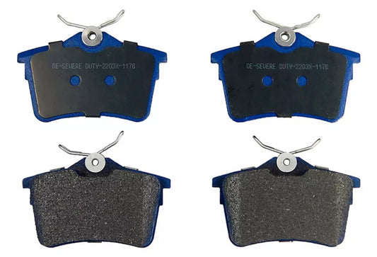 Pastillas De freno GTX Traseras PARTNER / BERLINGO 2010 ->