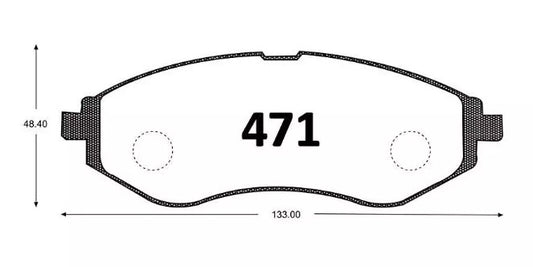 PASTILLAS CHEVROLET AVEO NUBIRA SPARK GT 2012 DELANTERAS frenos concepcion