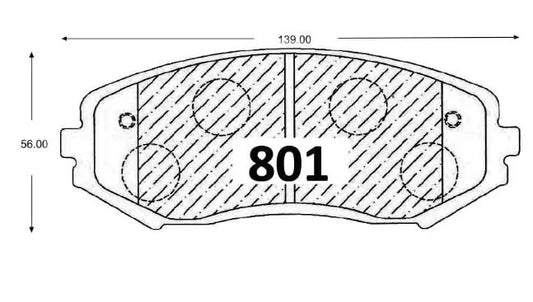 PASTILLAS SUZUKI GRAND VITARA 2012 VITARA NOMADE FRENOS CONCEPCION