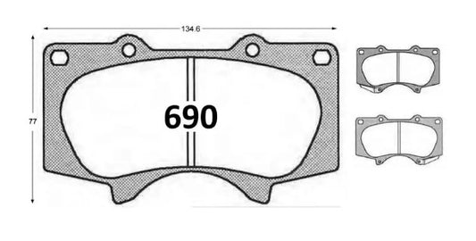 TOYOTA HILUX 2011 Frenos Concepcion