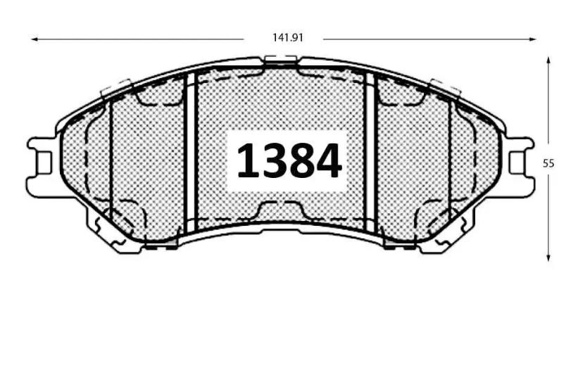 Pastillas De Frenos GTX Delantero SUZUKI SX4/VITARA 2016-> / CITROEN C5 AIRCROSS CVM6 STT 1.5 2022
