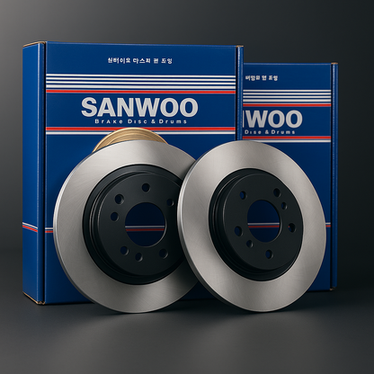 Discos De Freno Delantero (PAR) SANWOO PEUGEOT PARTNER / 206 / 307 / CITROEN BERLINGO / C2 / C3