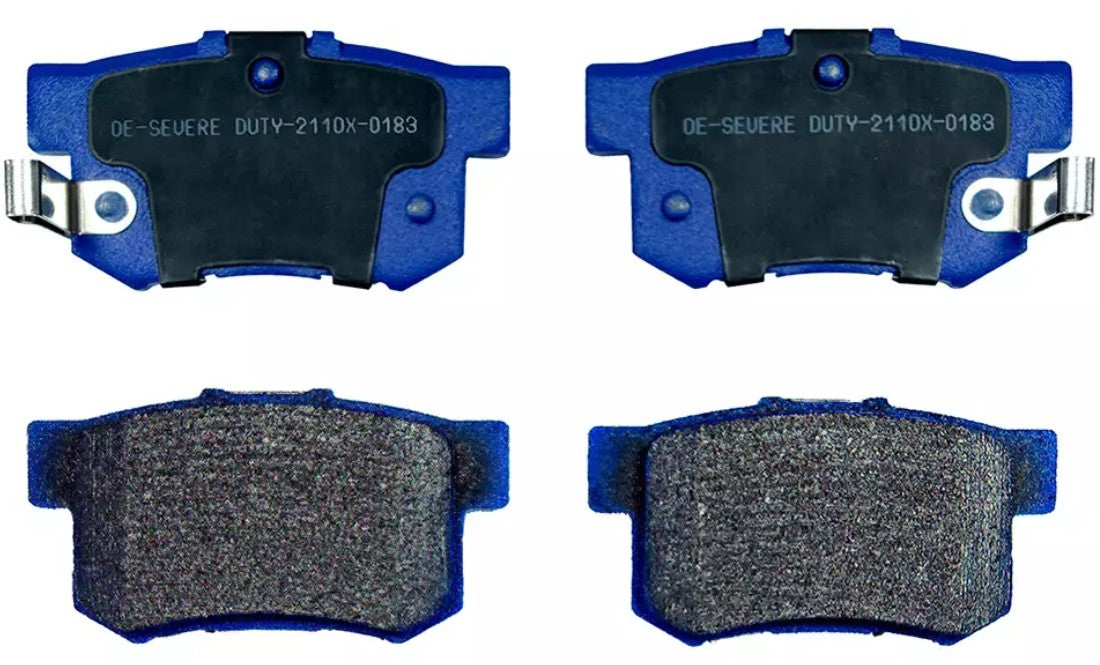 Pastillas De Freno Traseras GTX HONDA ACCORD 1993-> CRV 2003 - SUZUKI SX4 2008-2013 - GREAT WALL H6 2017
