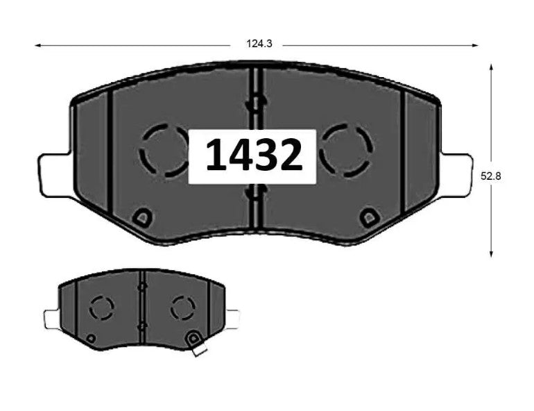 Pastillas De Freno Delanteras GTX JAC S2 / S3 2016 -->