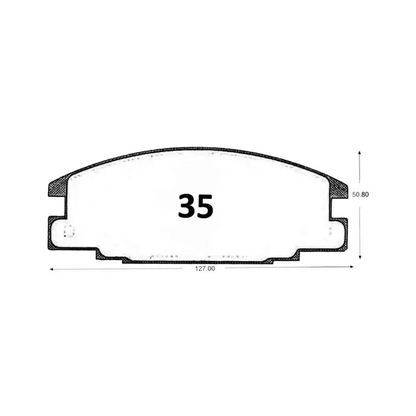 Pastillas De Freno Delantero GTX CHEVROLET LUV  1989-1999 ->