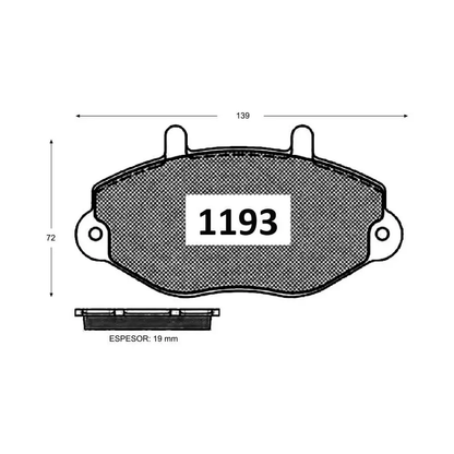 Pastillas De Freno Delantero GTX JAC SUNRAY  2012 ->
