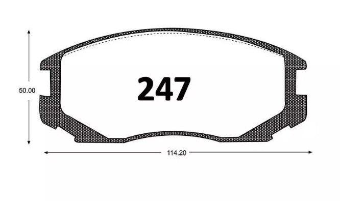 Pastillas De Freno GTX MITSUBISHI LANCER 1992  DAIHATSU TERIOS 1998 TOYOTA RUSH 2020