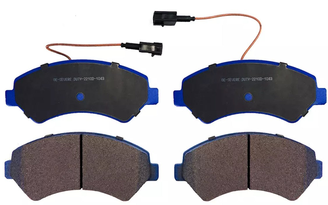 Pastillas De Freno Delanteras GTX PEUGEOT BOXER CITROEN JUMPER FIAT DUCATO 2006->