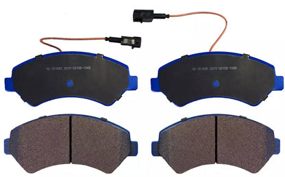 Pastillas De Freno Delanteras GTX PEUGEOT BOXER CITROEN JUMPER FIAT DUCATO 2006->