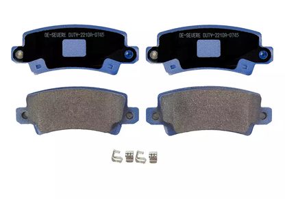 Pastillas De Freno Trasero GTX TOYOTA COROLLA 2003 ->