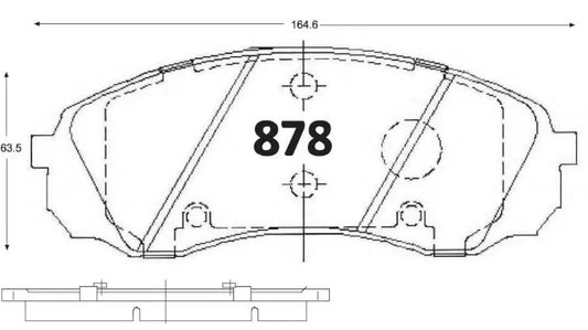 PASTILLAS HYUNDAI H1 frenos concepcion