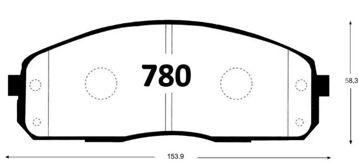 PASTILLAS HYUNDAI PORTER 2004 frenos concepcion