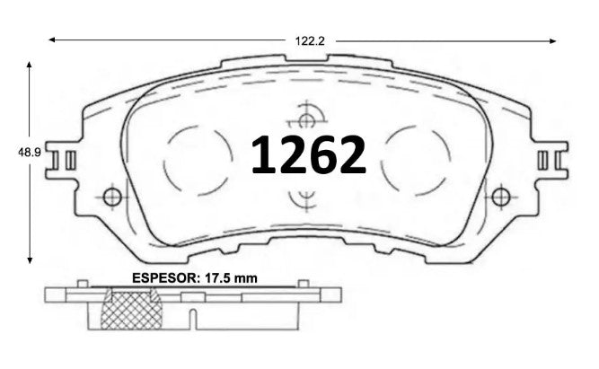 TOYOTA YARIS 2014 Frenos Concepcion