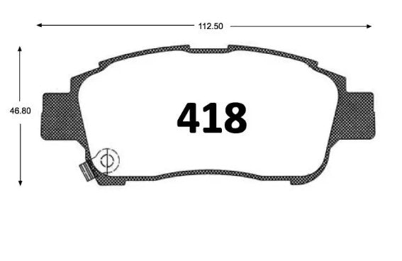 TOYOTA YARIS 2000 Frenos Concepcion
