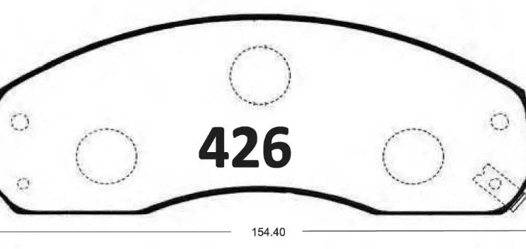 PASTILLAS KIA BESTA FRONTIER FRENOS CONCEPCION