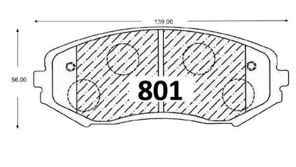 PASTILLAS SUZUKI GRAND VITARA 2012 VITARA NOMADE FRENOS CONCEPCION