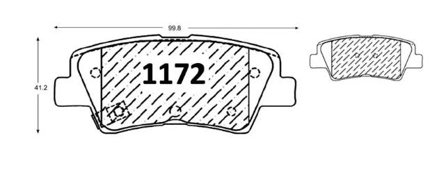 PASTILLAS HYUNDAI ACCENT 2011 FRENOS CONCEPCION