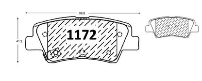 PASTILLAS HYUNDAI ACCENT 2011 FRENOS CONCEPCION