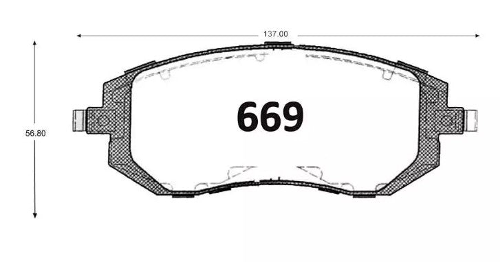 PASTILLAS SUBARU IMPREZA 2002 2003 FRENOS CONCEPCION