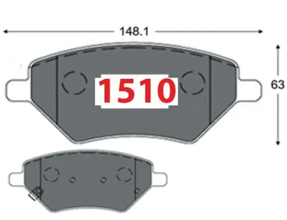 Pastillas De Frenos GTX Delantera CHERY TIGGO 1.6 2019 ->