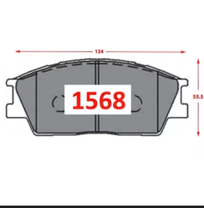 Pastillas De Freno GTX Delantera KIA SONET 1.5 2020->