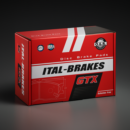 Pastilla De Freno Delantera GTX - Hyundai Accent 2011 I20 2020 -> / Kia Rio 2012-> / GEELY GS 2020 ->