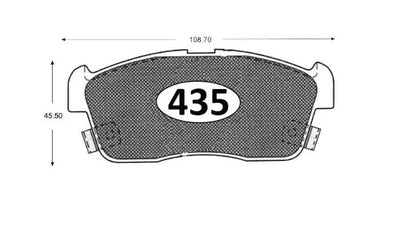 Pastillas De Freno GTX SUZUKI CELERIO - ALTO - IGNIS - SPRESSO - CARRY 2010-2022